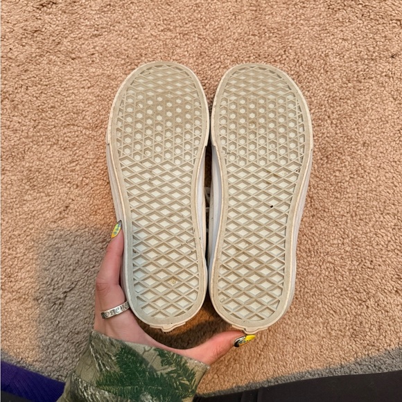 Vans Cream Sneakers - Picture 6 of 7